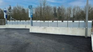 TECH GUARD SUPÉRIEUR - Bavette rabattable pour déchetteries