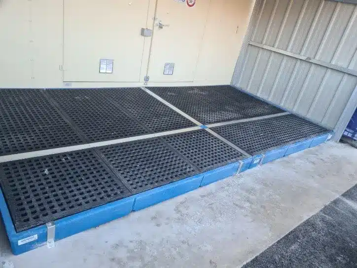 SEETECH : Auvent de protection - Bac de rétention