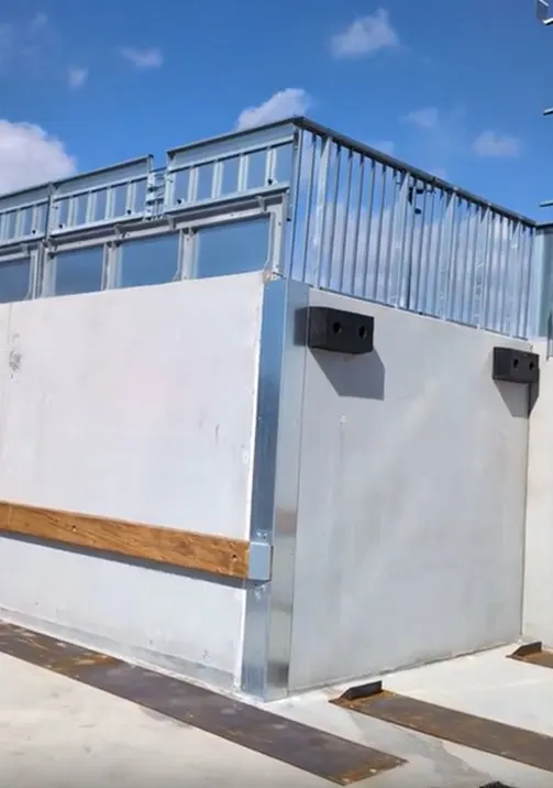 SEETECH : Protection bas de quai - Butoir caoutchouc